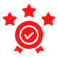 Award with Stars