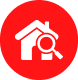 House in Red Circle